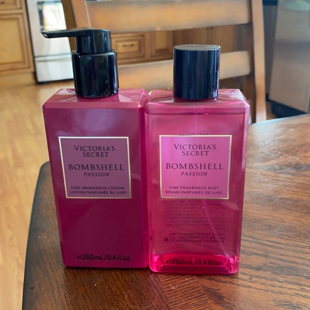 Victoria Secret lotion and spray